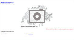 Desktop Screenshot of camscollection.ch